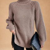 MARIA | PULL LARGE COL ROULÉ