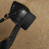 GINEVRA | CHAUSSURES CLASSIQUES EN CUIR TRESSÉ