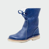 BERTA | BOTTES EN CUIR IMPERMÉABLES À DOUBLURE EN LAINE
