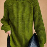 MARIA | PULL LARGE COL ROULÉ
