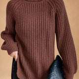 MARIA | PULL LARGE COL ROULÉ