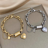 HEARTENED BRACELET - OR