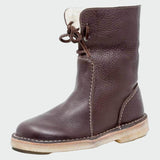 BERTA | BOTTES EN CUIR IMPERMÉABLES À DOUBLURE EN LAINE