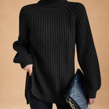 MARIA | PULL LARGE COL ROULÉ