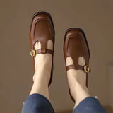 EMILIA | CHAUSSURES VINTAGE À BRIDE EN T