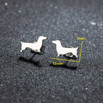 Cute Dachshund Stud Earrings