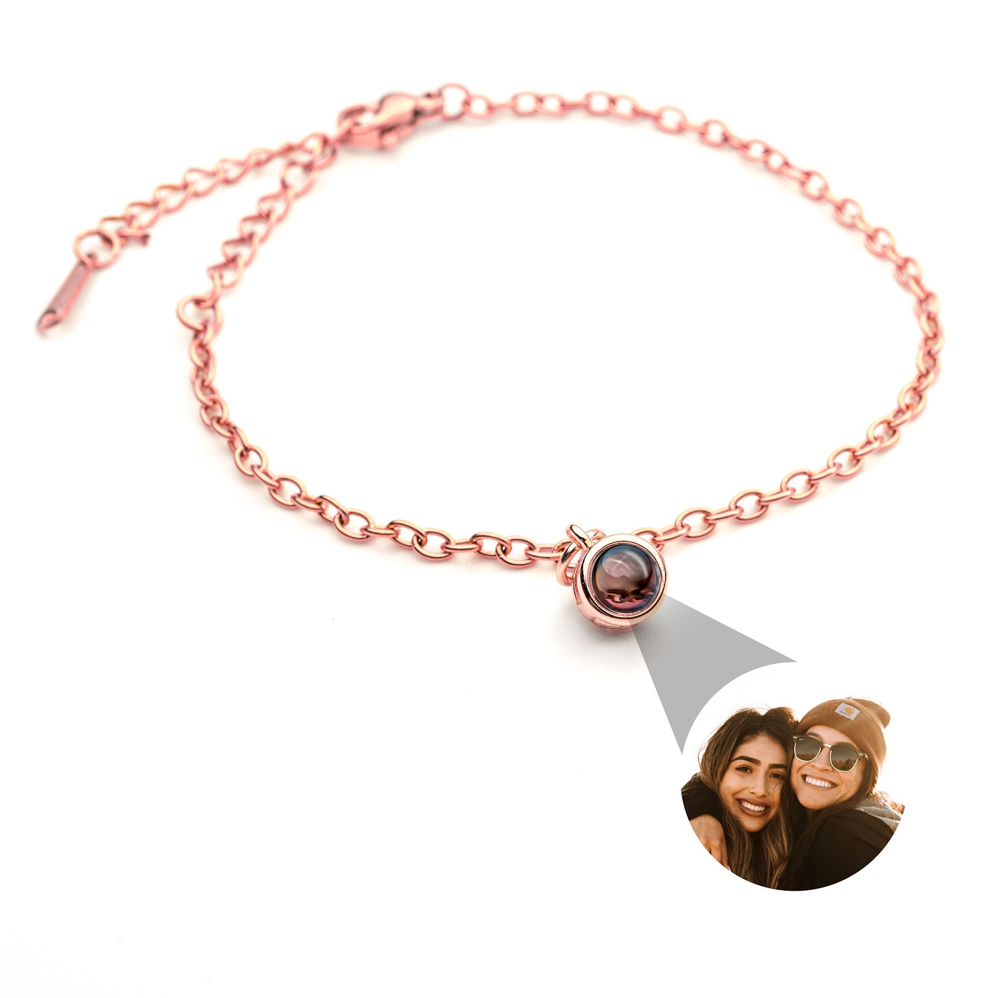 PERSONNALISÉ BRACELET PHOTO AVEC VOTRE PHOTO - DELICATE