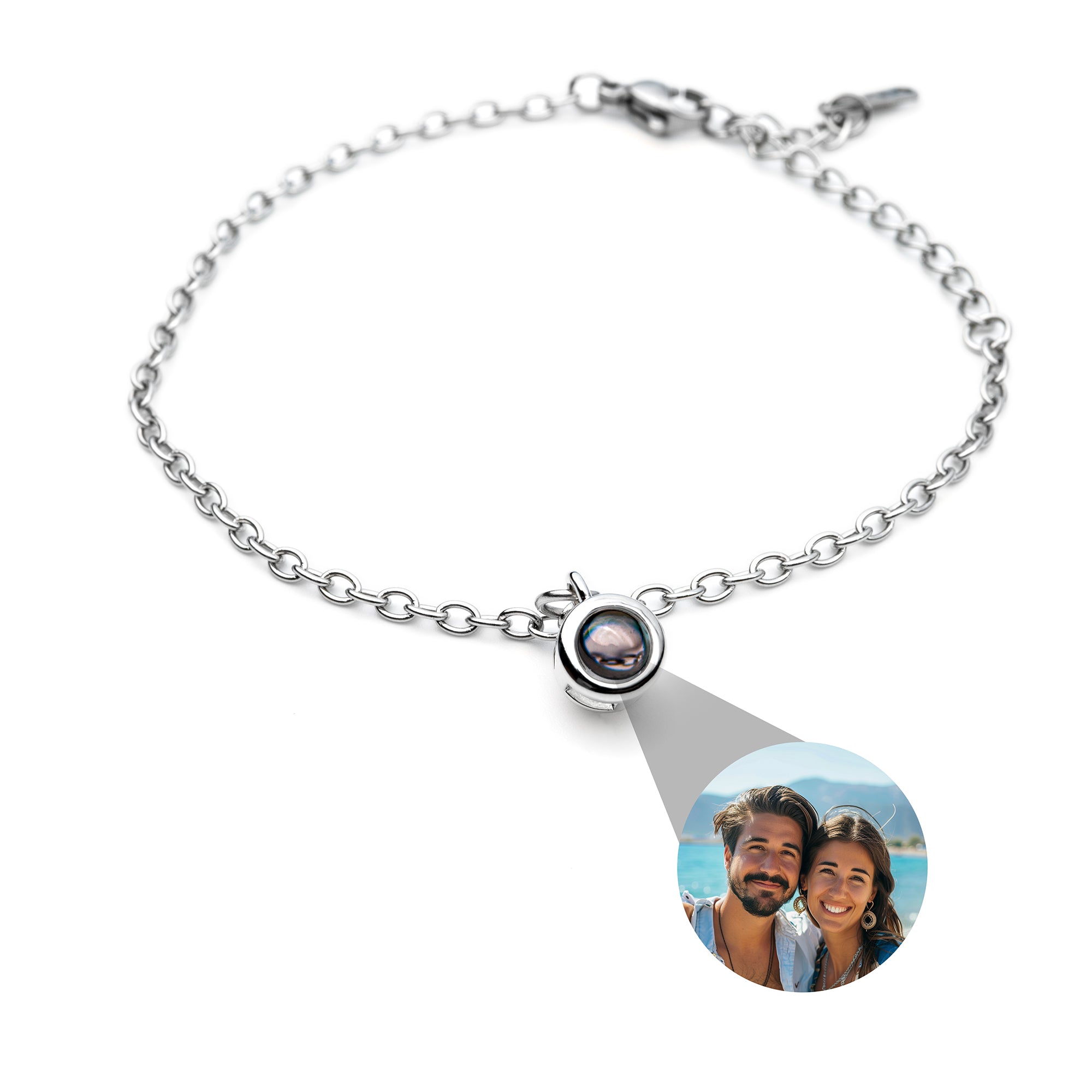 PERSONNALISÉ BRACELET PHOTO AVEC VOTRE PHOTO - DELICATE