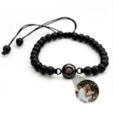 PERSONNALISÉ BRACELET PHOTO AVEC VOTRE PHOTO - PEARLS