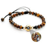 PERSONNALISÉ BRACELET PHOTO AVEC VOTRE PHOTO - PEARLS