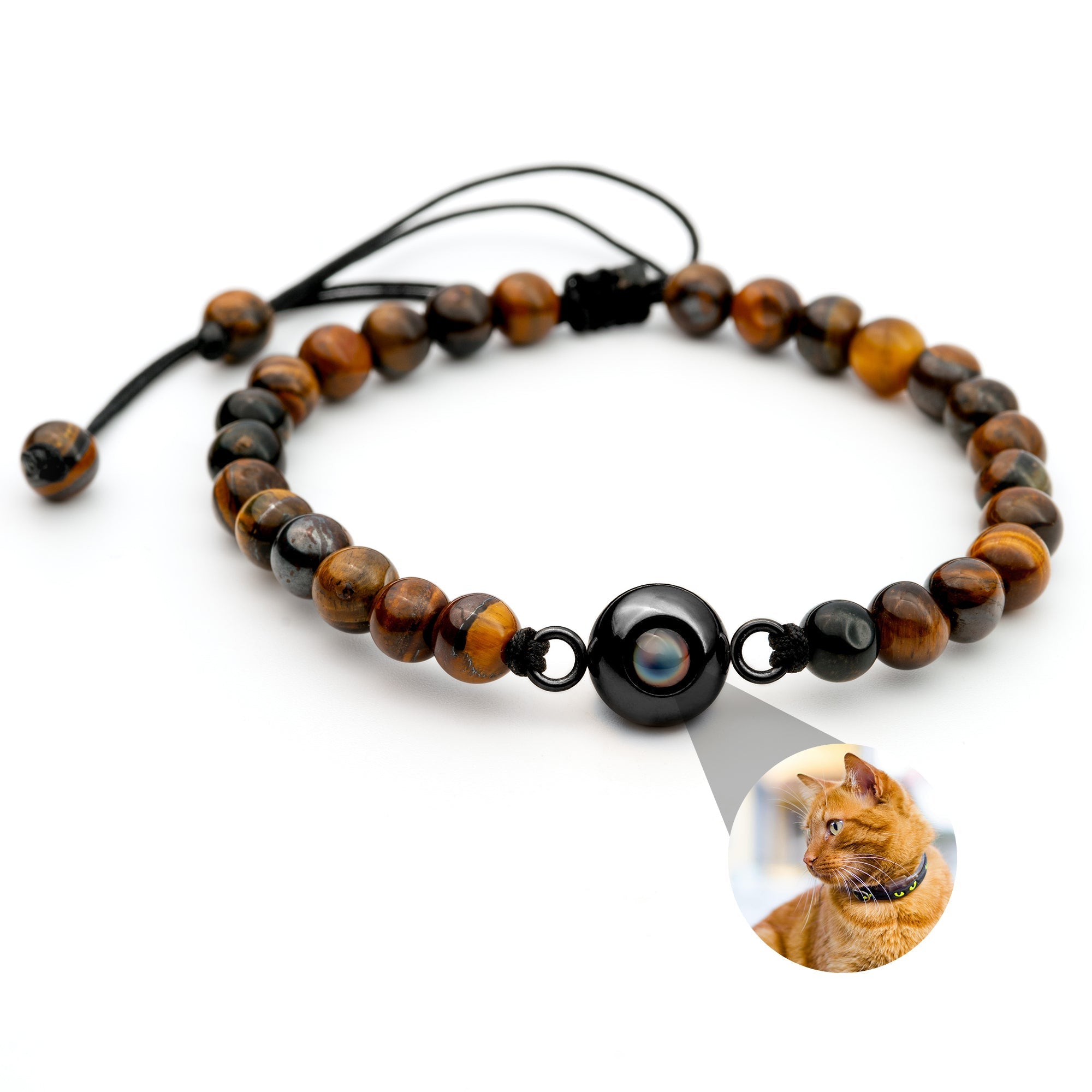 PERSONNALISÉ BRACELET PHOTO AVEC VOTRE PHOTO - PEARLS