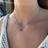 PERSONNALISÉ PHOTO COLLIER - PAPERCLIP CHAÎNE