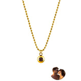 PERSONNALISÉ PHOTO COLLIER - BALL CHAÎNE