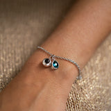 PERSONNALISÉ BRACELET PHOTO AVEC VOTRE PHOTO - BIRTHSTONE
