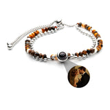 PERSONNALISÉ BRACELET PHOTO AVEC VOTRE PHOTO - CRYSTAL