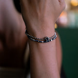 PERSONNALISÉ BRACELET PHOTO AVEC VOTRE PHOTO - CRYSTAL