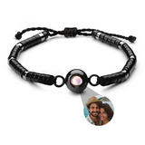 PERSONNALISÉ BRACELET PHOTO AVEC VOTRE PHOTO - HEISHI GEMSTONE