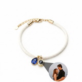 PHOTO BRACELET WITH YOUR OWN PHOTO - ESSENCE BIRTHSTONE