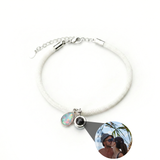 PHOTO BRACELET WITH YOUR OWN PHOTO - ESSENCE BIRTHSTONE