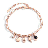 PERSONNALISÉ BRELOQUE BRACELET - PAPERCLIP