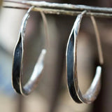 Elegant Large Circle Earrings