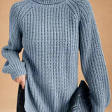 MARIA | PULL LARGE COL ROULÉ