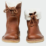 BERTA | BOTTES EN CUIR IMPERMÉABLES À DOUBLURE EN LAINE