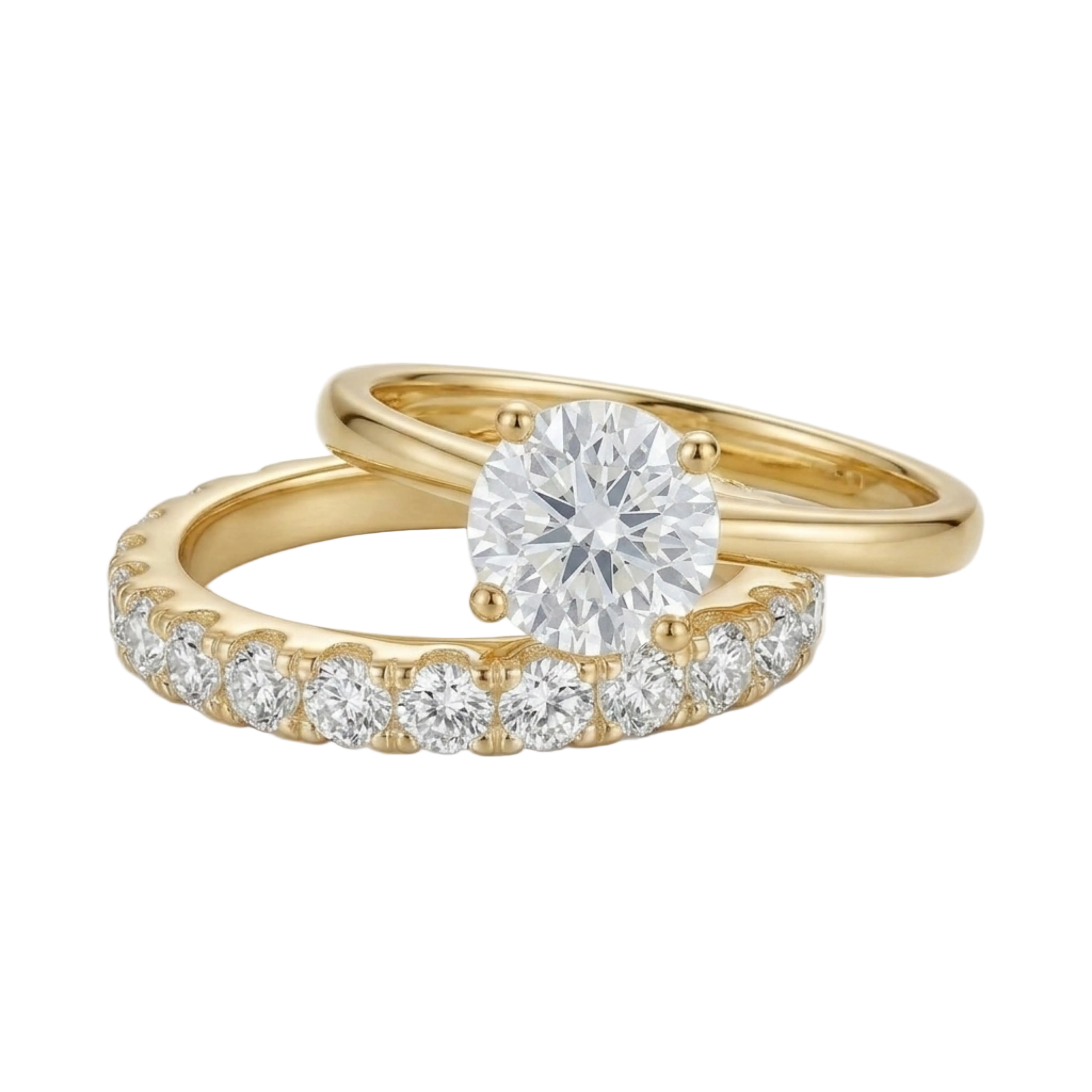 Savaya ring set | Gold