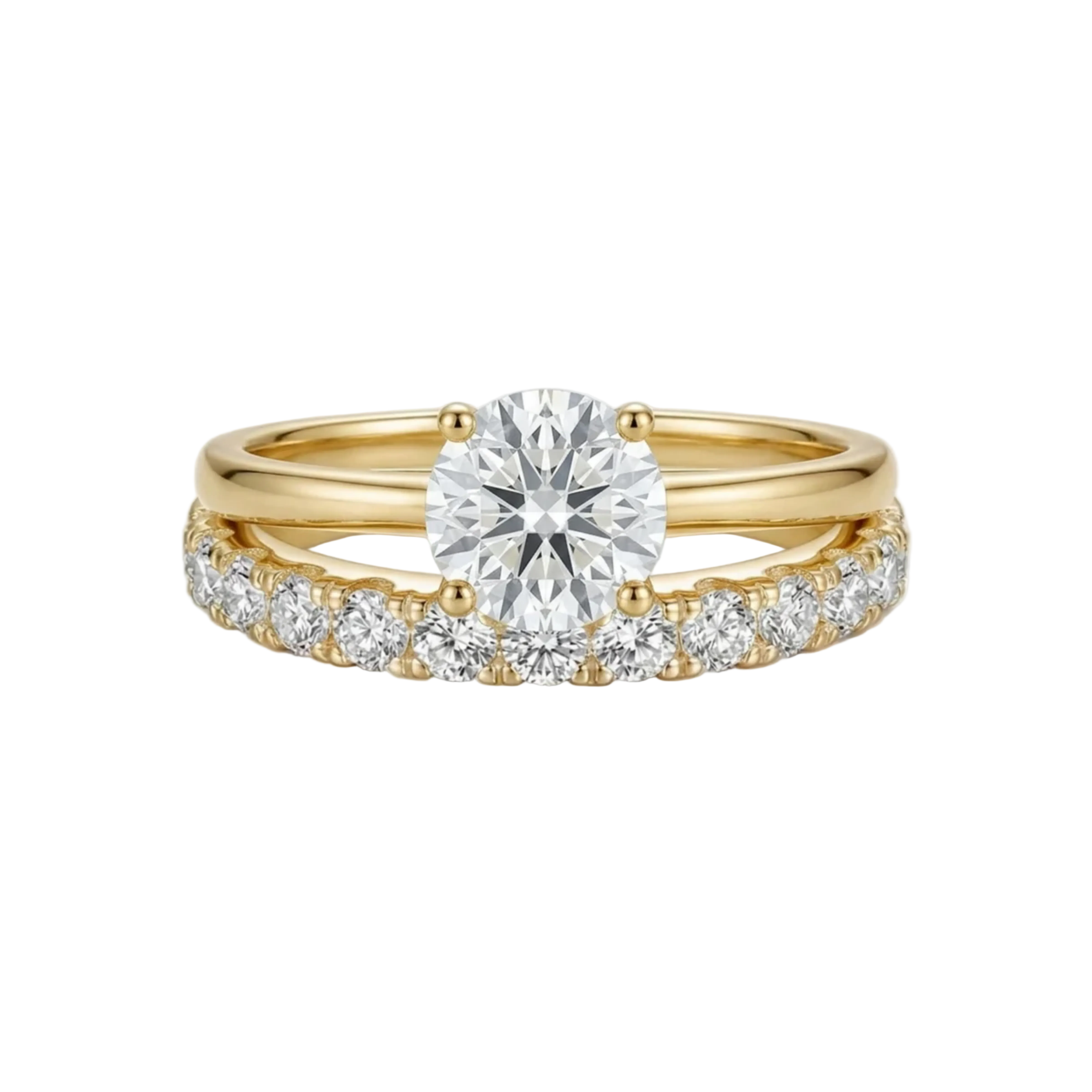 Savaya ring set | Gold