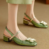 MATILDE | CHAUSSURES FLEURIES ÉLÉGANTES