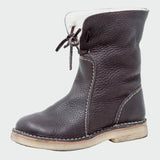 BERTA | BOTTES EN CUIR IMPERMÉABLES À DOUBLURE EN LAINE