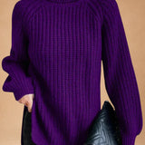 MARIA | PULL LARGE COL ROULÉ