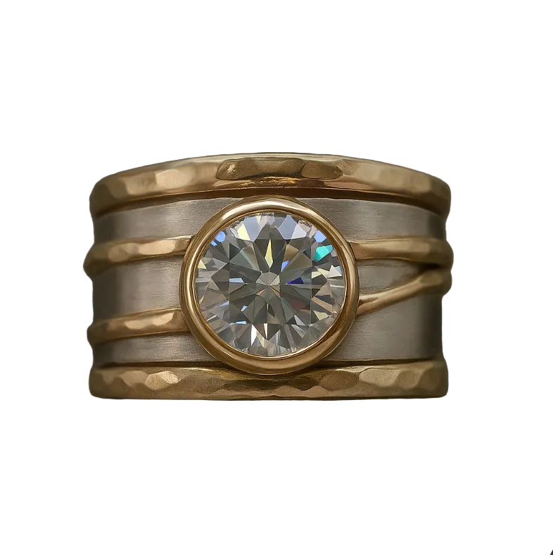 BAGUE ÉCLAT VINTAGE ZIRCONE