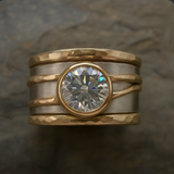 BAGUE ÉCLAT VINTAGE ZIRCONE