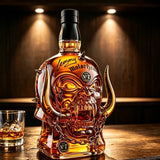 DÉCANTEUR WHISKEY — CRÂNE À CORNES