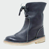 BERTA | BOTTES EN CUIR IMPERMÉABLES À DOUBLURE EN LAINE
