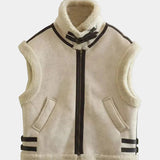 ADALSINDE | GILET SANS MANCHES EFFET SHEARLING