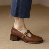 EMILIA | CHAUSSURES VINTAGE À BRIDE EN T