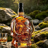 DÉCANTEUR WHISKEY — CRÂNE À CORNES