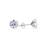 BOUCLES D'OREILLES | OR BLANC