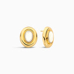 Giselle Pearl Earrings | Gold