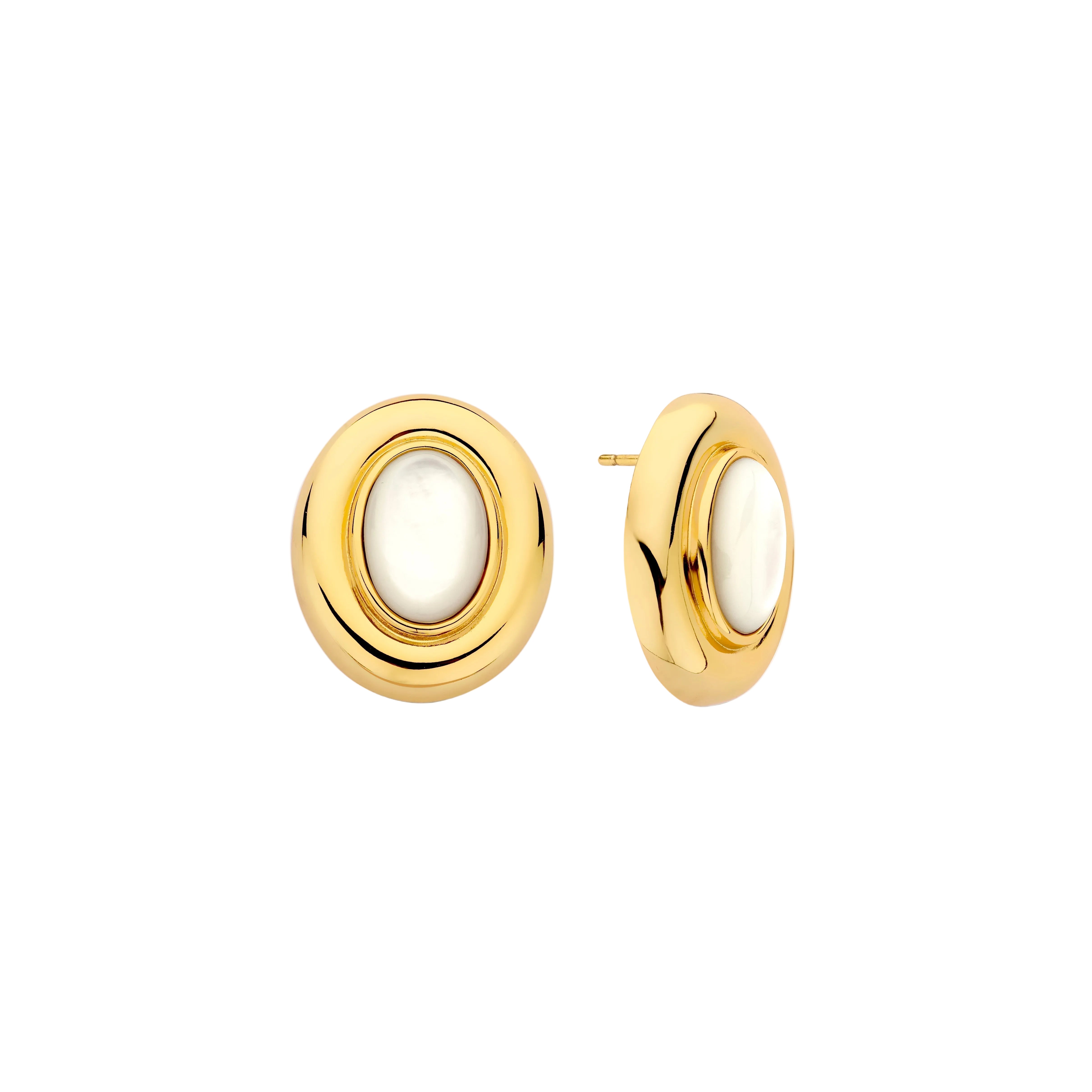 BOUCLES D'OREILLES PERLE | OR