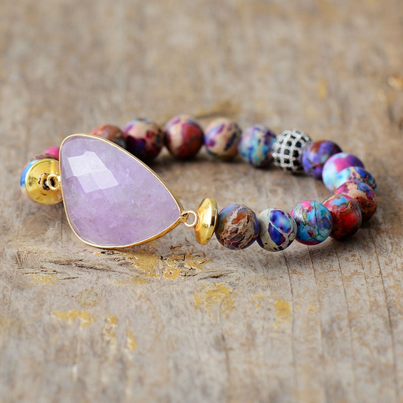 BRACELET BOHÈME CHIC AMÉTHYSTE