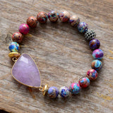 BRACELET BOHÈME CHIC AMÉTHYSTE