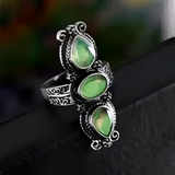 BAGUE VERDANT ÉLÉGANCE VINTAGE