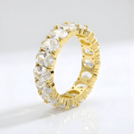 OVAL ETERNITY RING