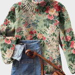 ÂNGELA | PULL TRICOTÉ ARTISTIQUE