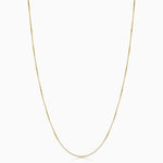 Bodega Box Necklace - White Gold