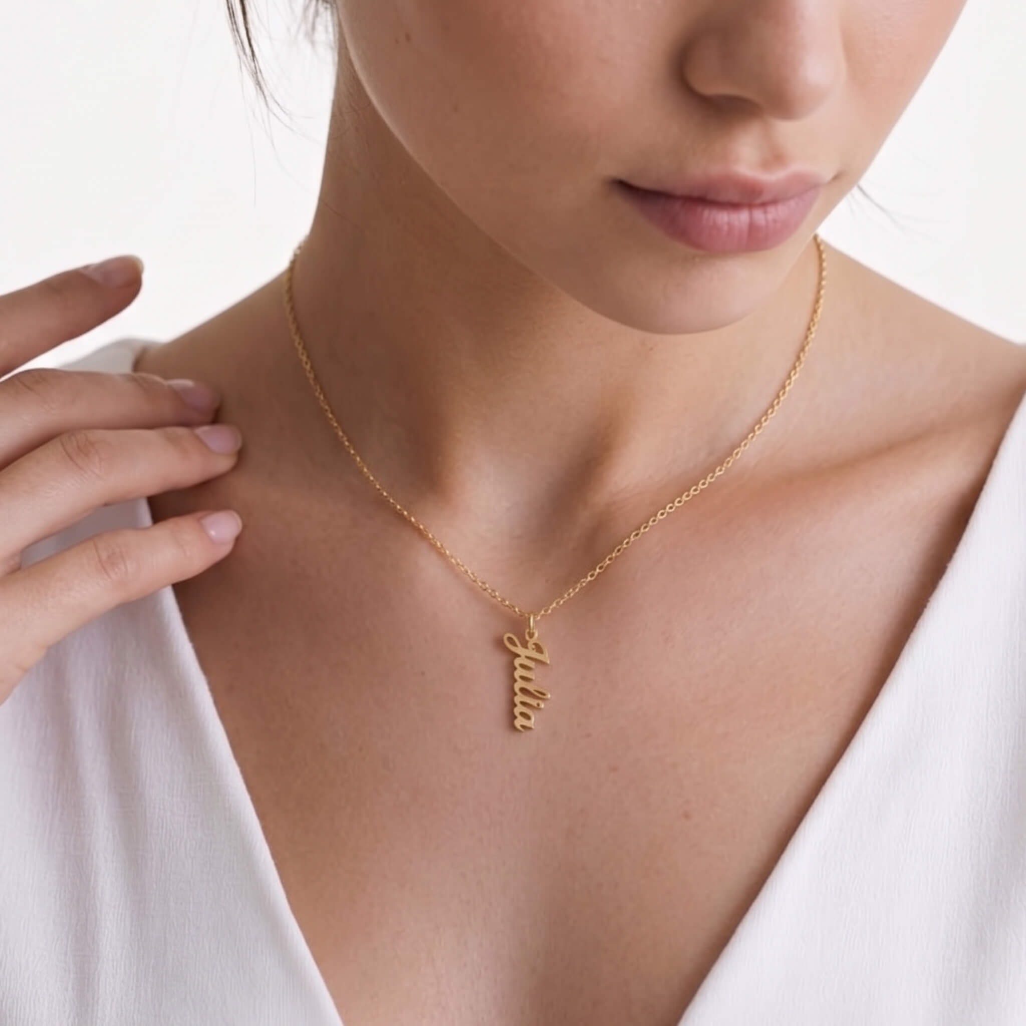 Collier Prénom Vertical