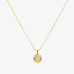 Sunray Love Necklace | Gold